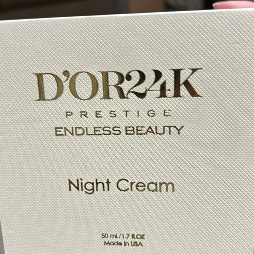 D’OR24K Prestige Endless Beauty Night Cream NEW D’OR
Brand New